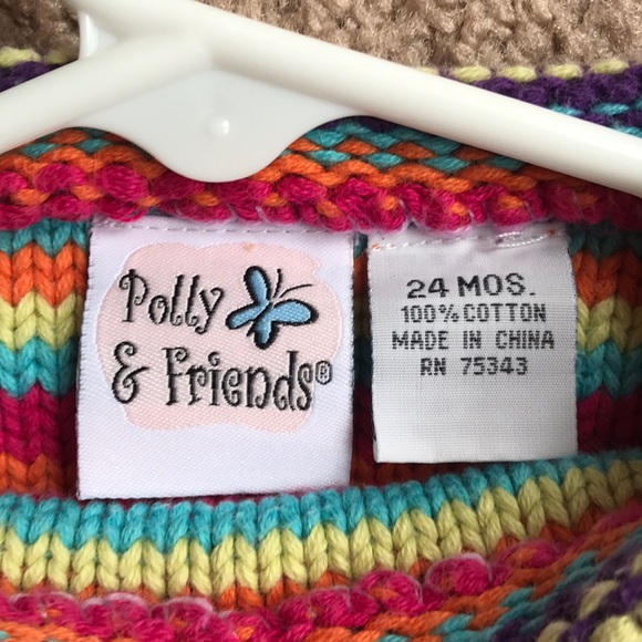 🌼3/$30 Polly & Friends Striped Sweater - Picture 2 of 2